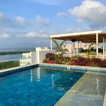 Tu En La Playa, Lindo, Moderno Y Comodo Apartamento Cartagena