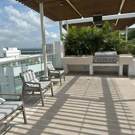 Tu En La Playa, Lindo, Moderno Y Comodo Cartagena